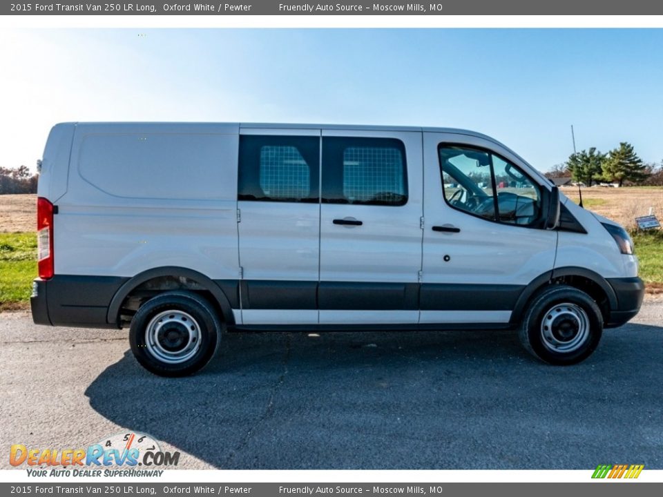 2015 Ford Transit Van 250 LR Long Oxford White / Pewter Photo #3