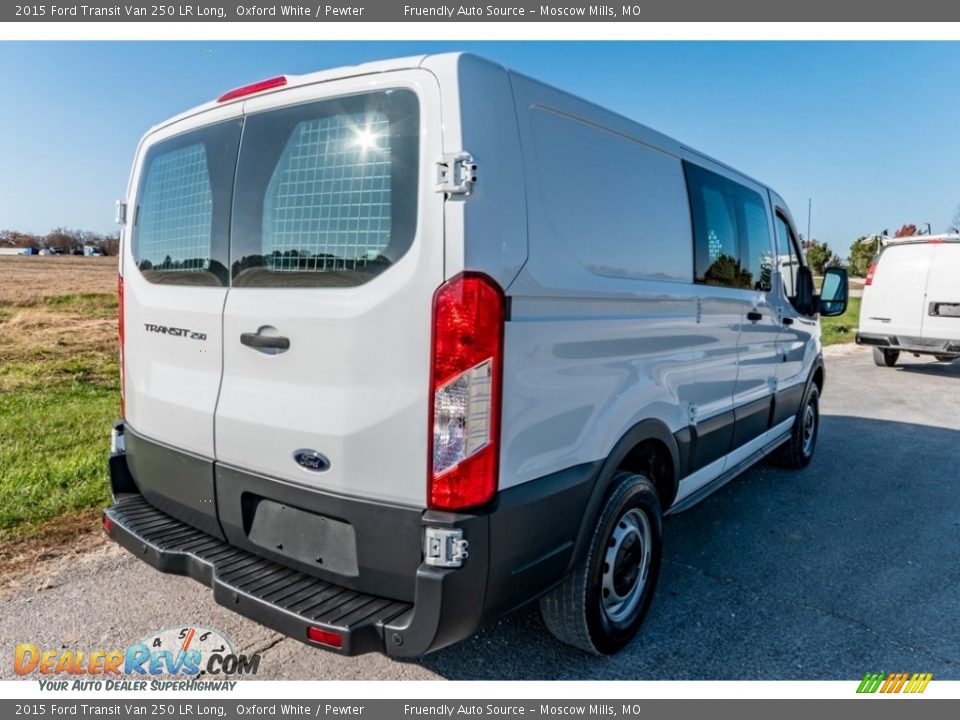 2015 Ford Transit Van 250 LR Long Oxford White / Pewter Photo #4