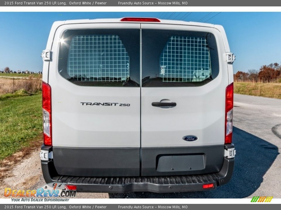 2015 Ford Transit Van 250 LR Long Oxford White / Pewter Photo #5