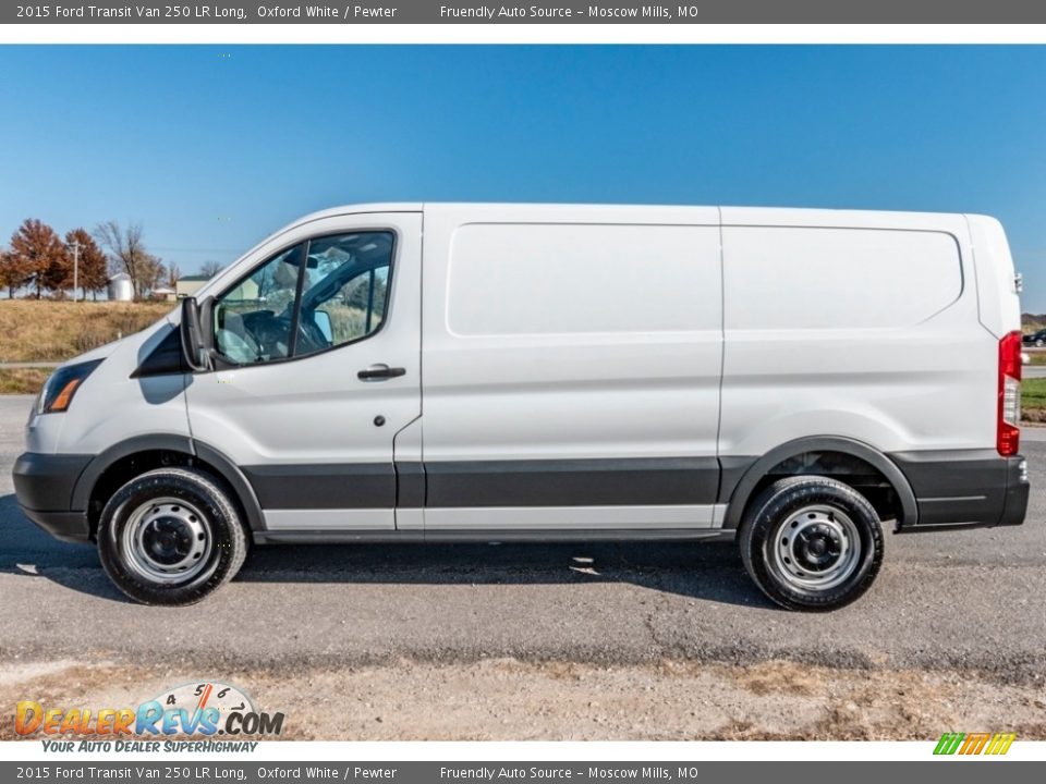 2015 Ford Transit Van 250 LR Long Oxford White / Pewter Photo #7