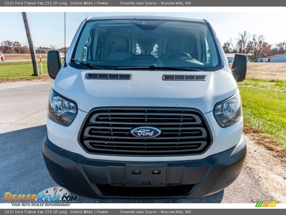 2015 Ford Transit Van 250 LR Long Oxford White / Pewter Photo #9