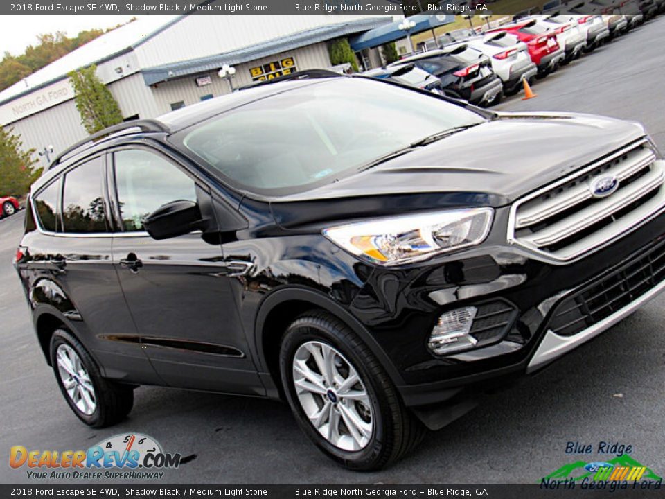 2018 Ford Escape SE 4WD Shadow Black / Medium Light Stone Photo #27