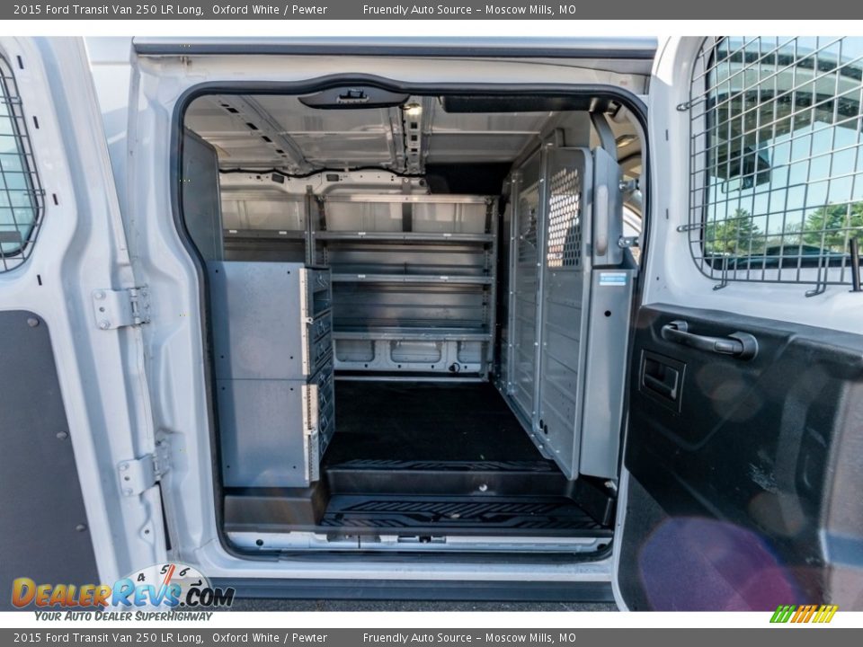 2015 Ford Transit Van 250 LR Long Oxford White / Pewter Photo #25