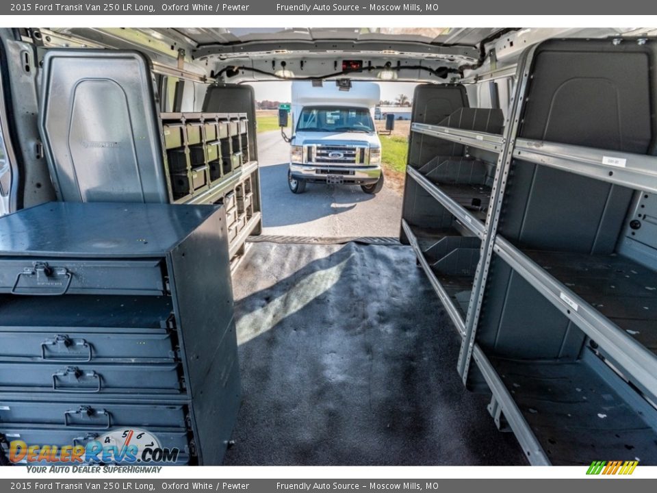 2015 Ford Transit Van 250 LR Long Oxford White / Pewter Photo #27