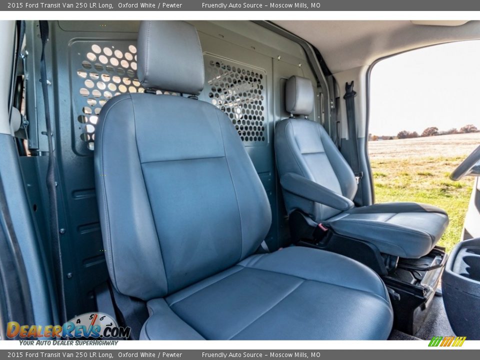 2015 Ford Transit Van 250 LR Long Oxford White / Pewter Photo #31