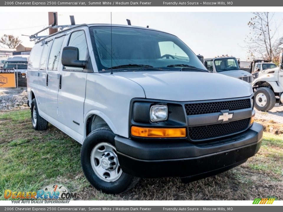 2006 Chevrolet Express 2500 Commercial Van Summit White / Medium Dark Pewter Photo #1