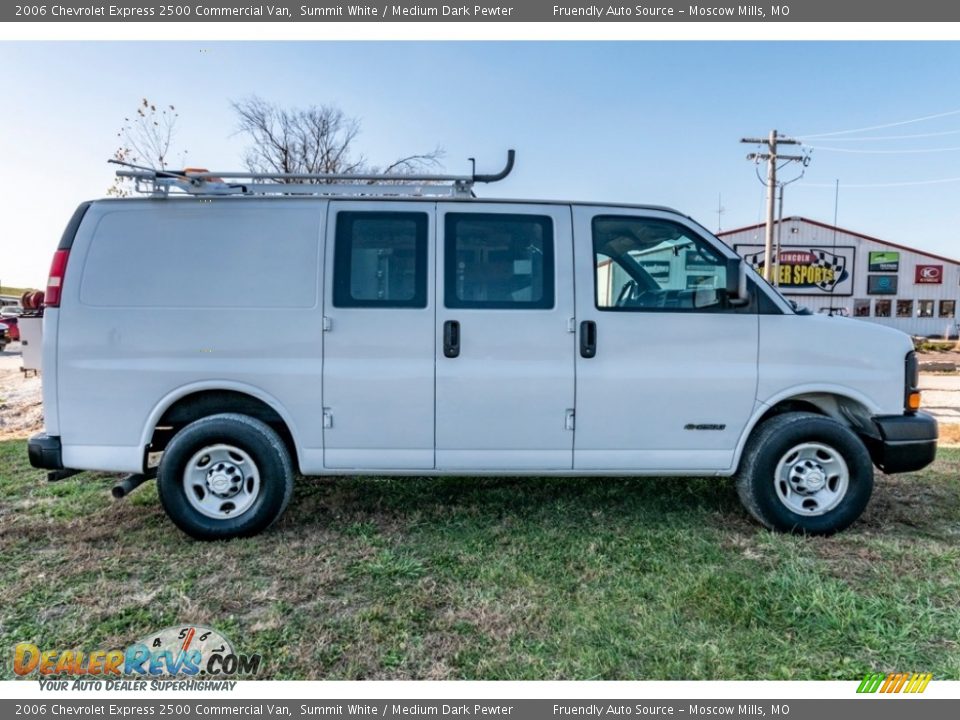 2006 Chevrolet Express 2500 Commercial Van Summit White / Medium Dark Pewter Photo #3