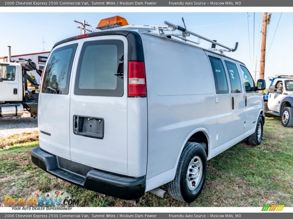 2006 Chevrolet Express 2500 Commercial Van Summit White / Medium Dark Pewter Photo #4