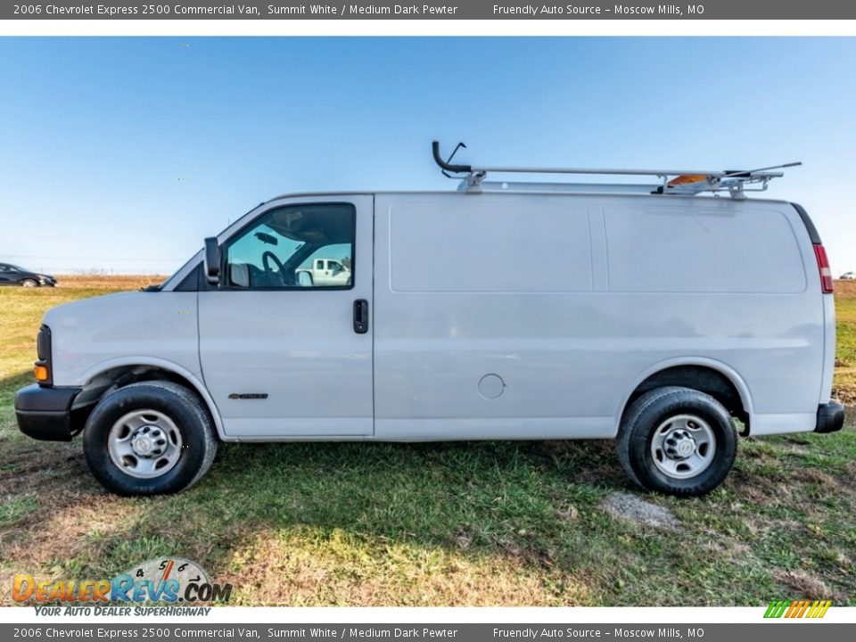 2006 Chevrolet Express 2500 Commercial Van Summit White / Medium Dark Pewter Photo #7