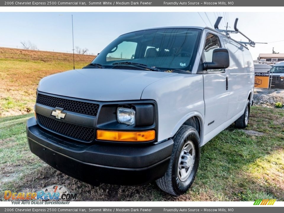 2006 Chevrolet Express 2500 Commercial Van Summit White / Medium Dark Pewter Photo #8