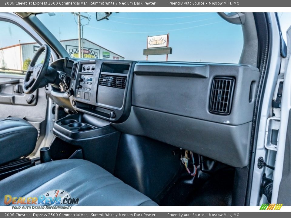 2006 Chevrolet Express 2500 Commercial Van Summit White / Medium Dark Pewter Photo #29