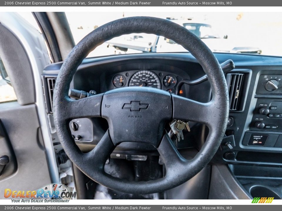 2006 Chevrolet Express 2500 Commercial Van Summit White / Medium Dark Pewter Photo #34