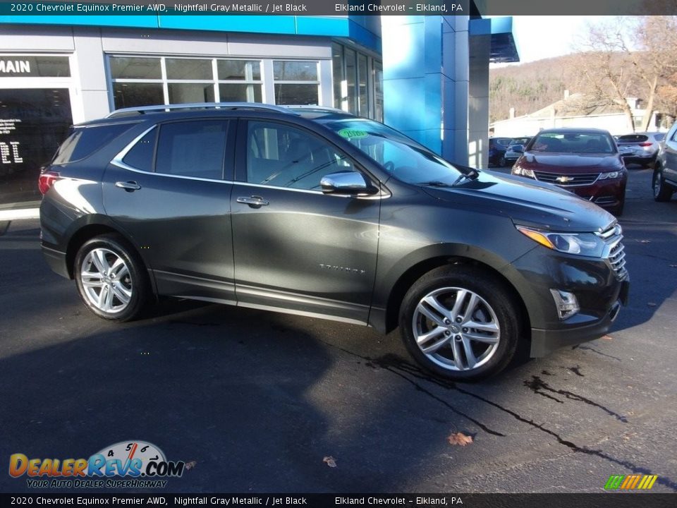 2020 Chevrolet Equinox Premier AWD Nightfall Gray Metallic / Jet Black Photo #1