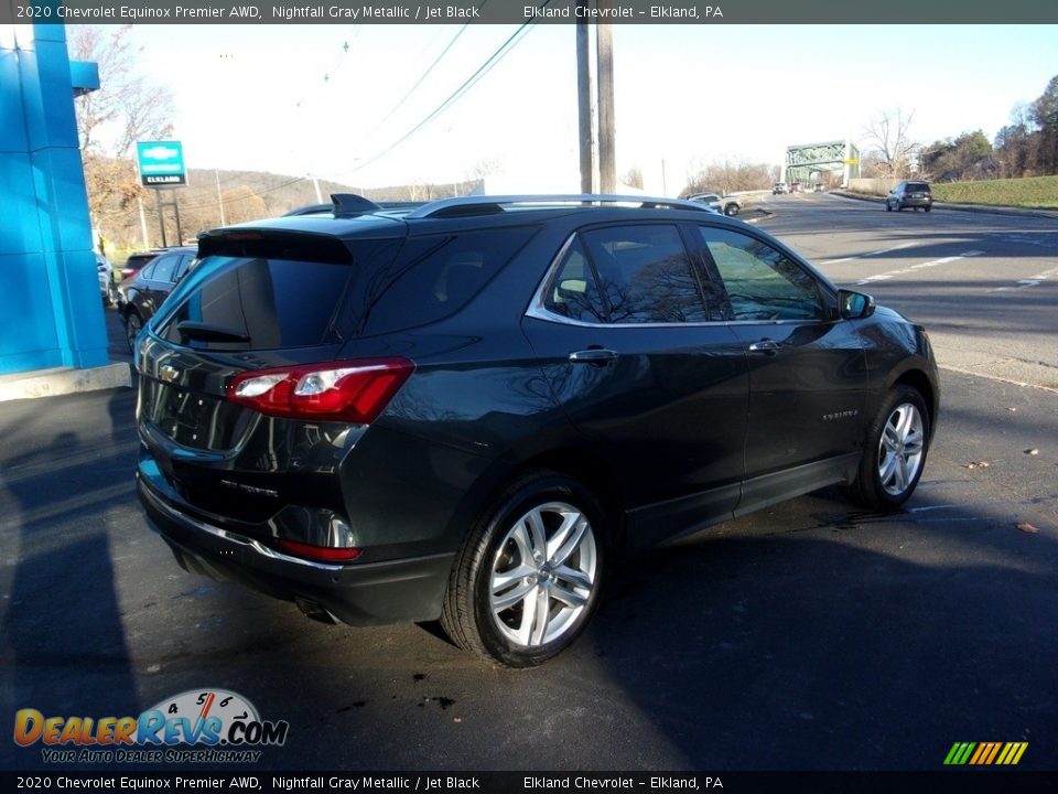 2020 Chevrolet Equinox Premier AWD Nightfall Gray Metallic / Jet Black Photo #5