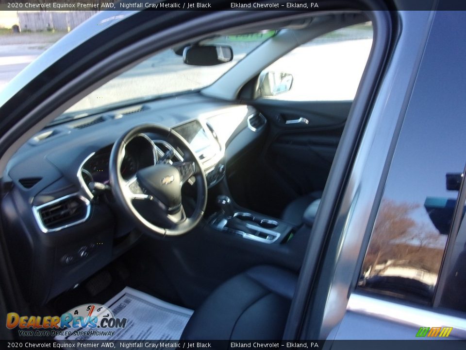 2020 Chevrolet Equinox Premier AWD Nightfall Gray Metallic / Jet Black Photo #10