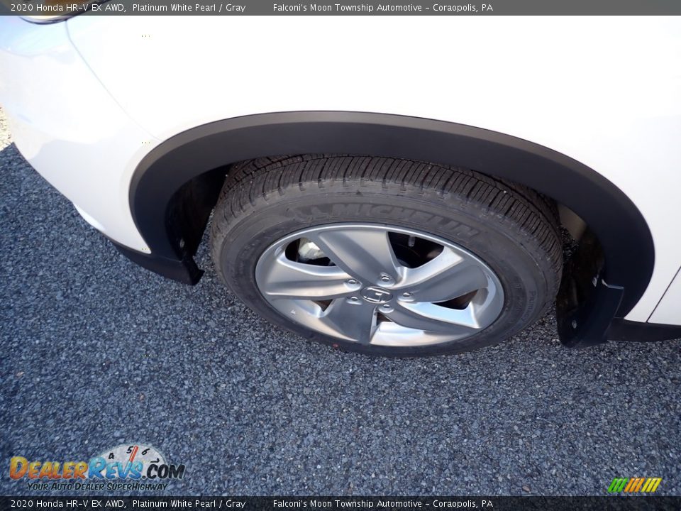 2020 Honda HR-V EX AWD Platinum White Pearl / Gray Photo #2