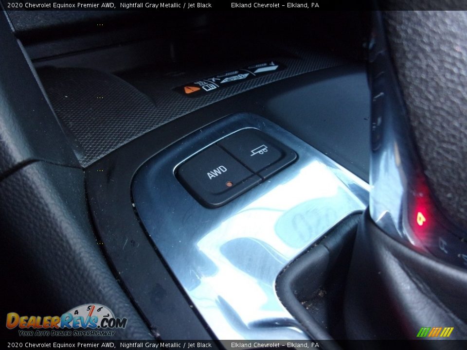 2020 Chevrolet Equinox Premier AWD Nightfall Gray Metallic / Jet Black Photo #26