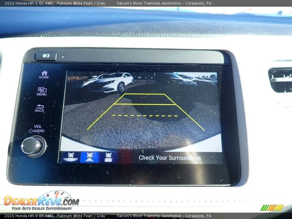 2020 Honda HR-V EX AWD Platinum White Pearl / Gray Photo #16