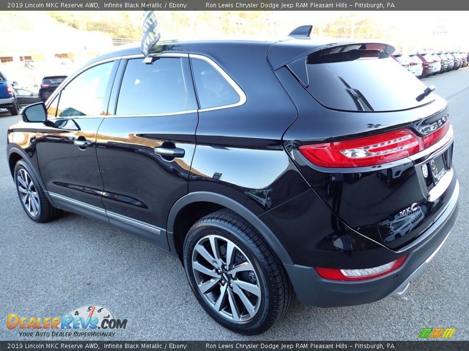 2019 Lincoln MKC Reserve AWD Infinite Black Metallic / Ebony Photo #3