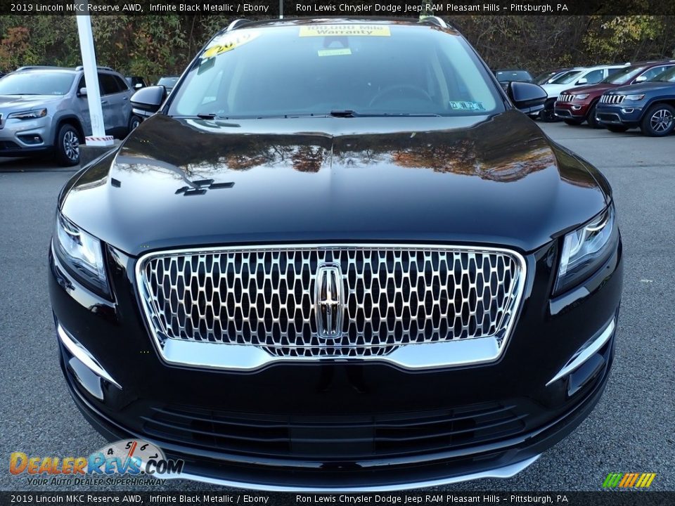 2019 Lincoln MKC Reserve AWD Infinite Black Metallic / Ebony Photo #9