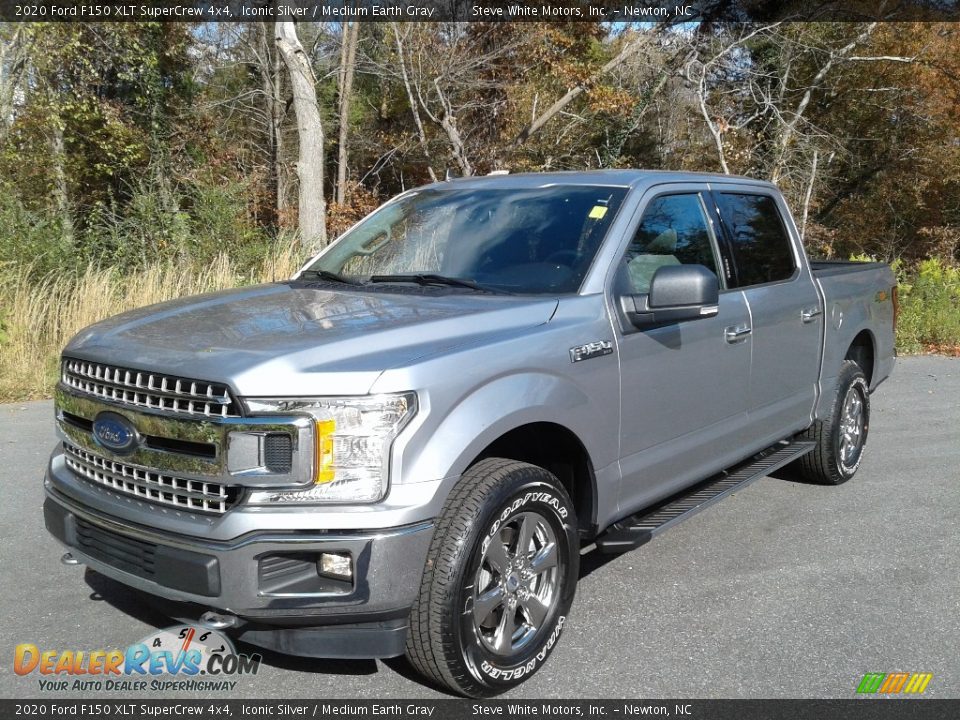 Iconic Silver 2020 Ford F150 XLT SuperCrew 4x4 Photo #2