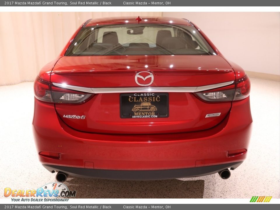 2017 Mazda Mazda6 Grand Touring Soul Red Metallic / Black Photo #19