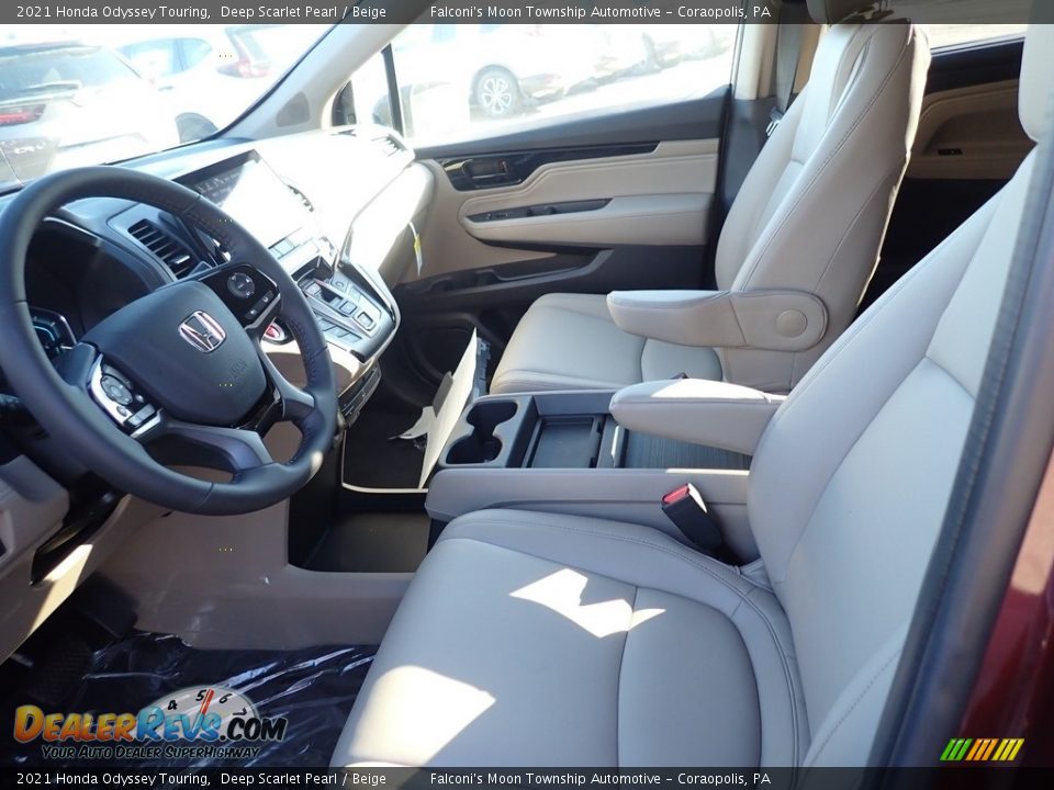 Front Seat of 2021 Honda Odyssey Touring Photo #8