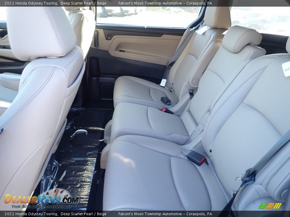 Rear Seat of 2021 Honda Odyssey Touring Photo #9