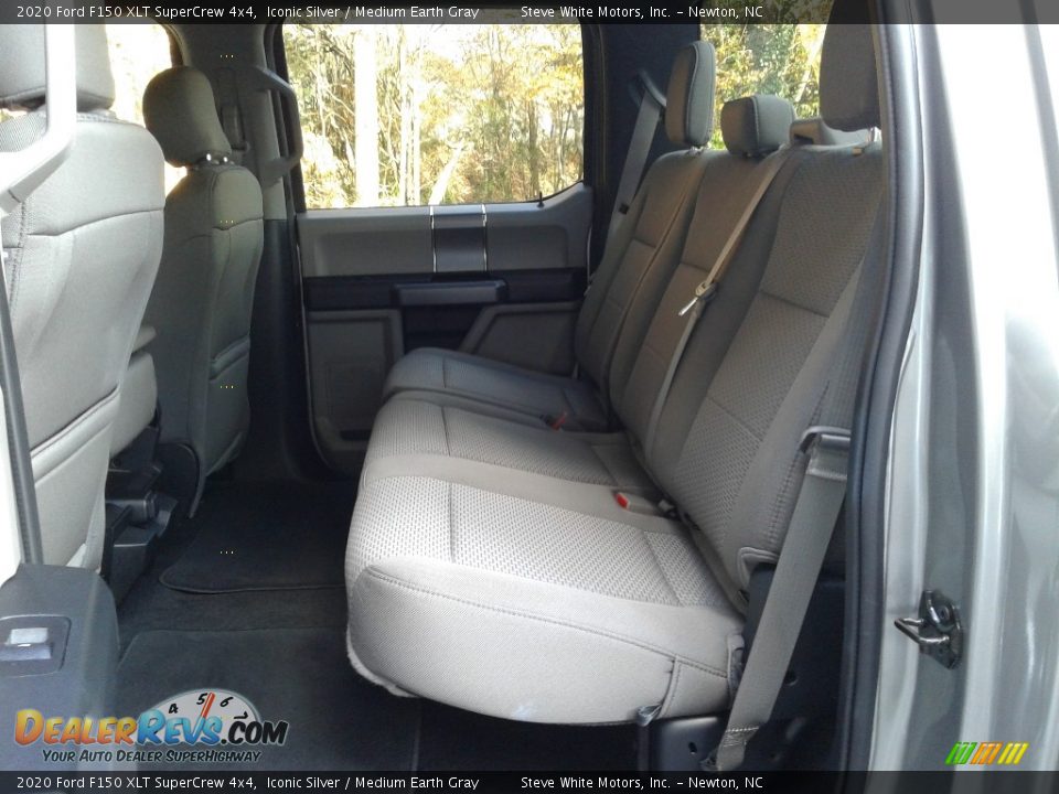 Rear Seat of 2020 Ford F150 XLT SuperCrew 4x4 Photo #13