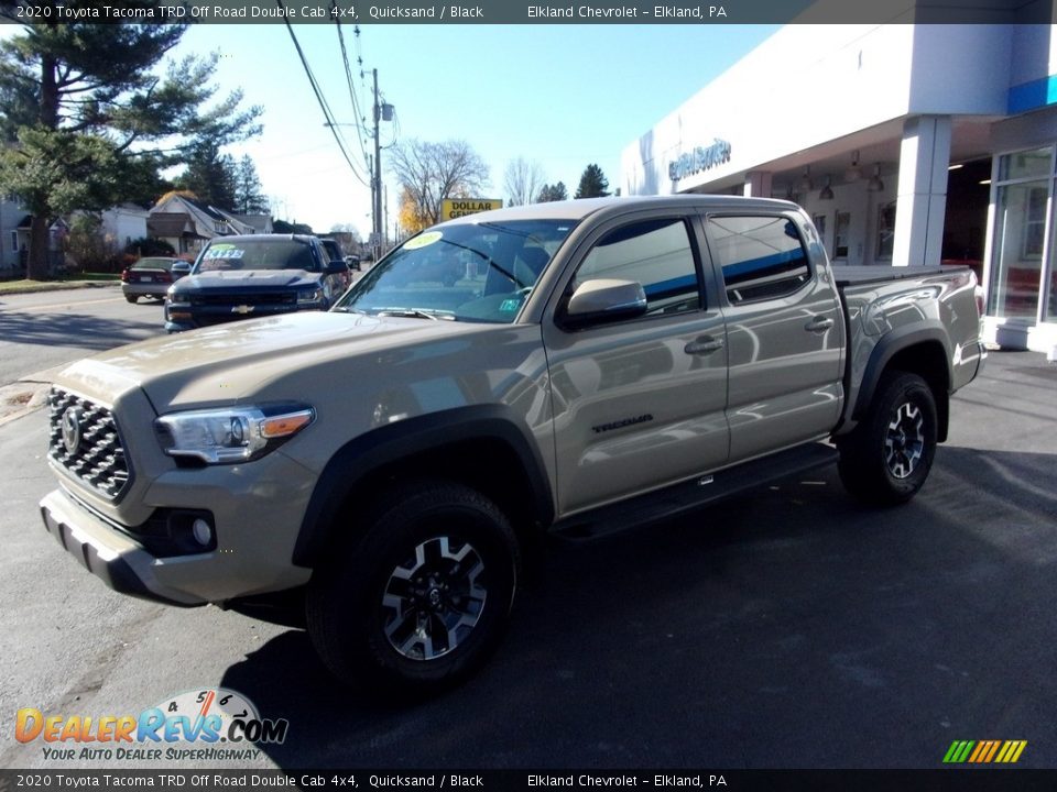 2020 Toyota Tacoma TRD Off Road Double Cab 4x4 Quicksand / Black Photo #3