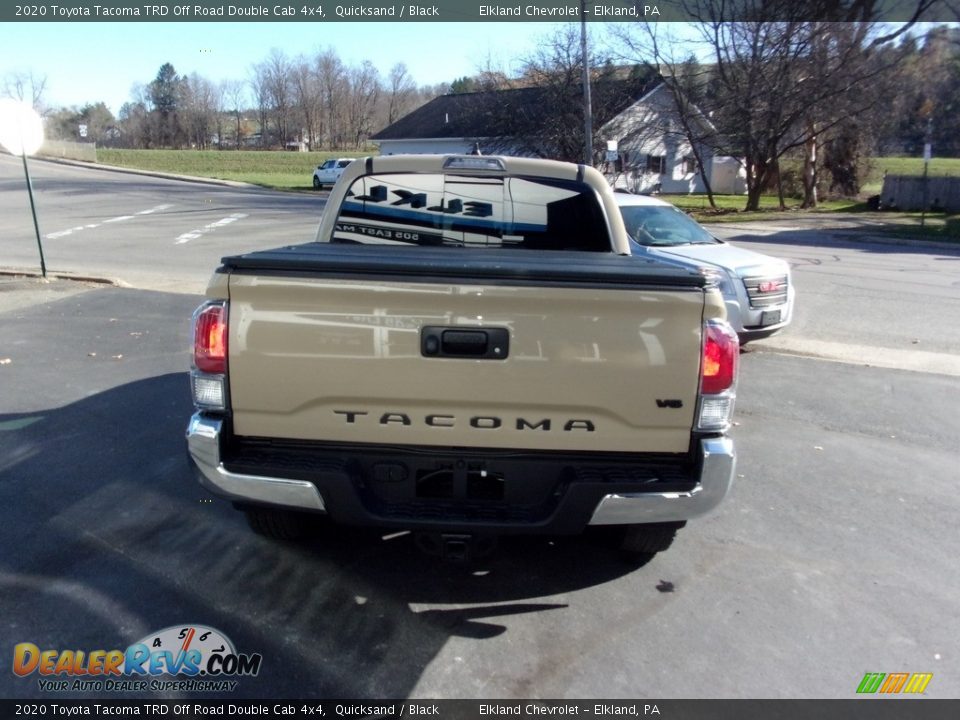 2020 Toyota Tacoma TRD Off Road Double Cab 4x4 Quicksand / Black Photo #5