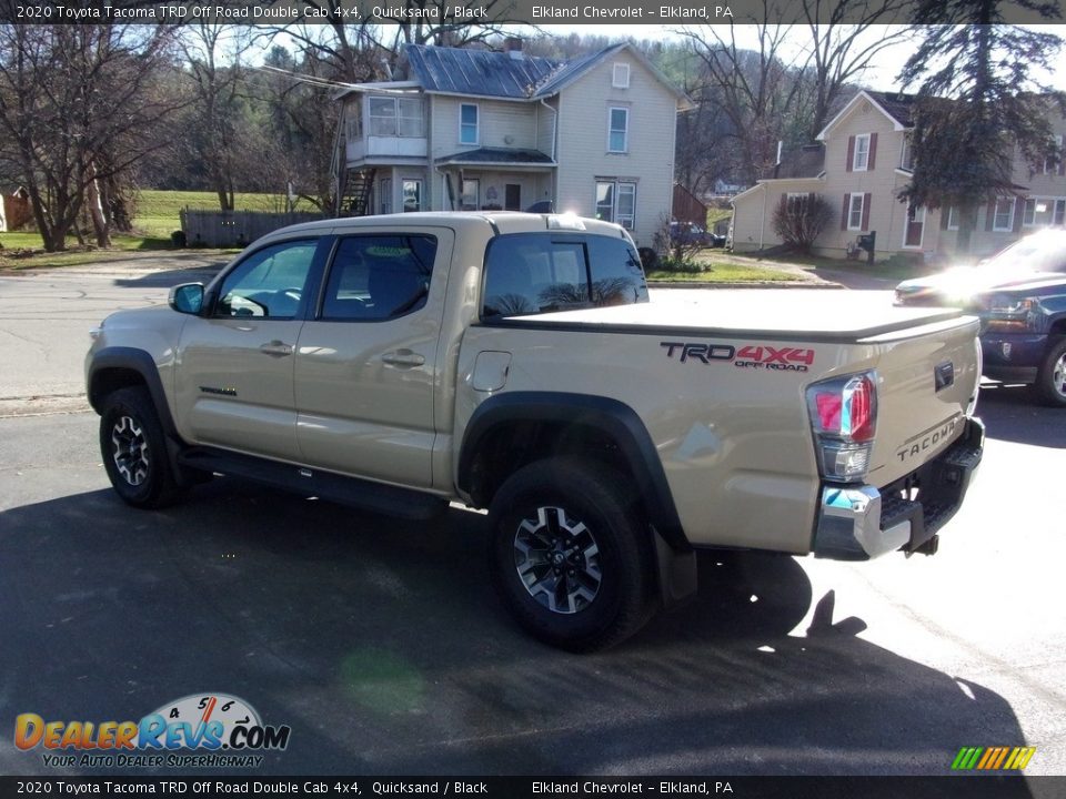 2020 Toyota Tacoma TRD Off Road Double Cab 4x4 Quicksand / Black Photo #6