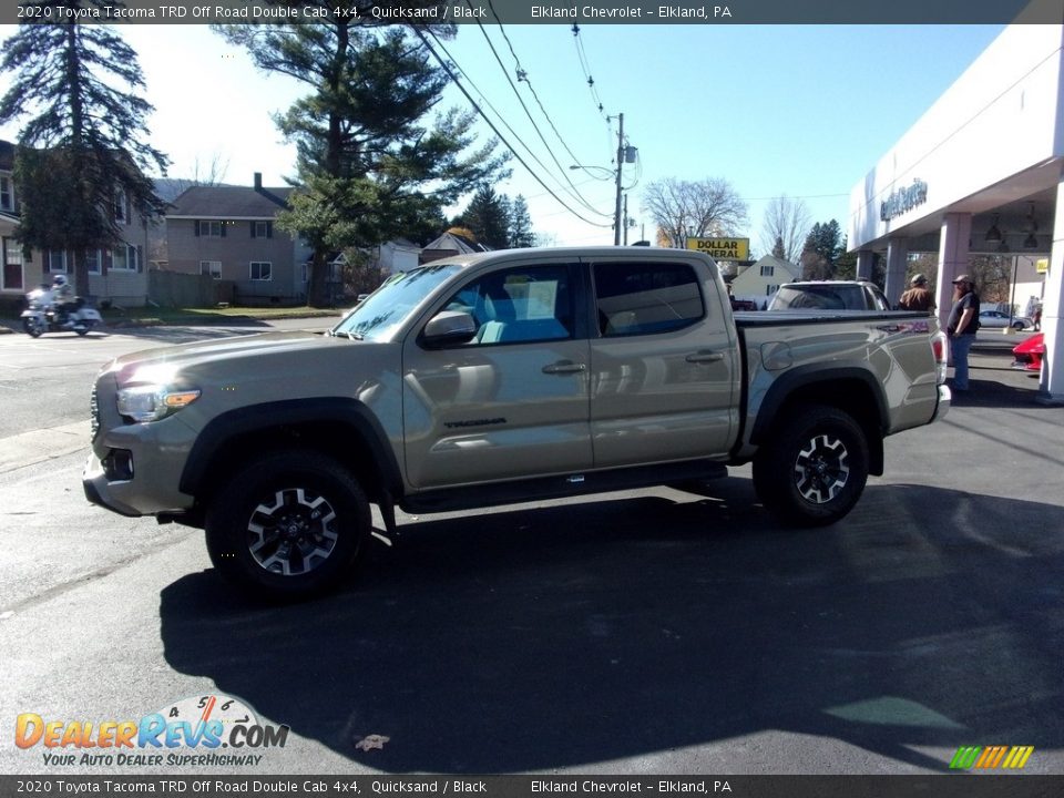 2020 Toyota Tacoma TRD Off Road Double Cab 4x4 Quicksand / Black Photo #7