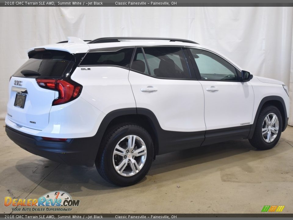 2018 GMC Terrain SLE AWD Summit White / ­Jet Black Photo #2