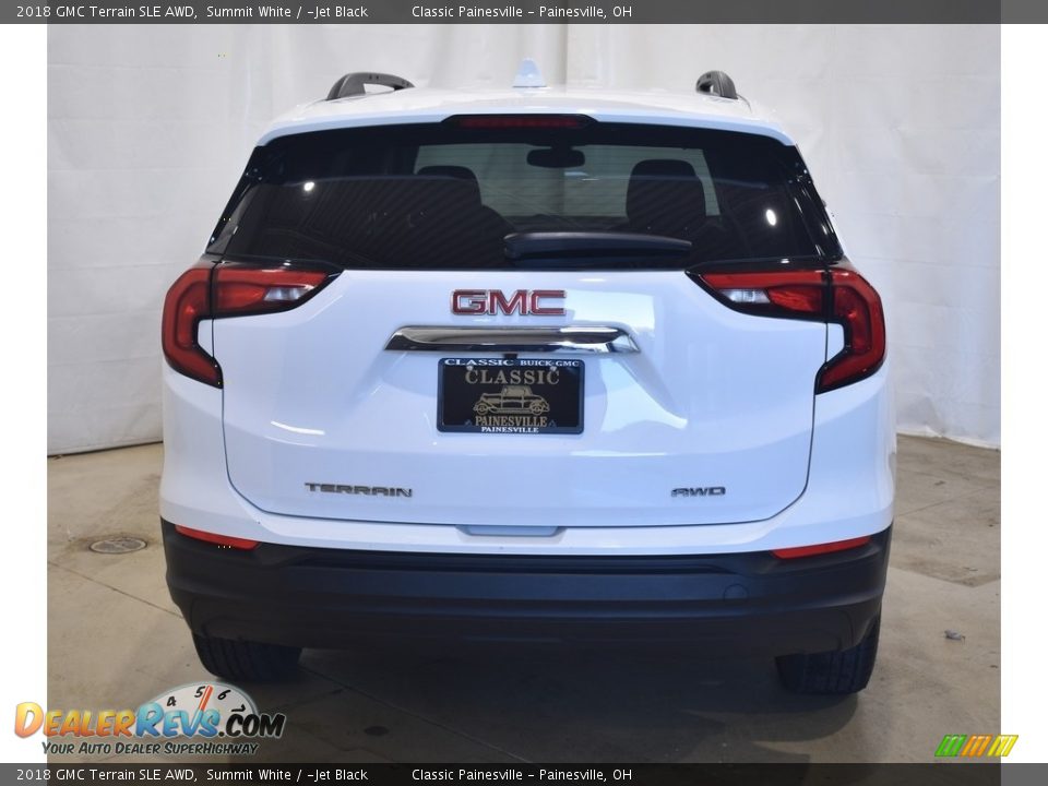 2018 GMC Terrain SLE AWD Summit White / ­Jet Black Photo #3