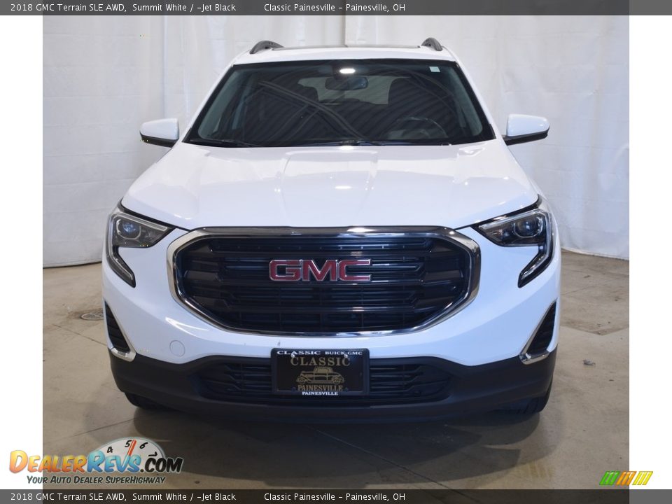 2018 GMC Terrain SLE AWD Summit White / ­Jet Black Photo #4