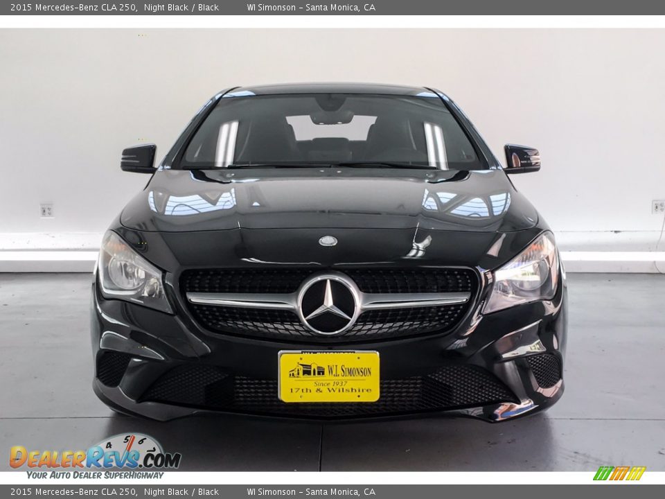 2015 Mercedes-Benz CLA 250 Night Black / Black Photo #2