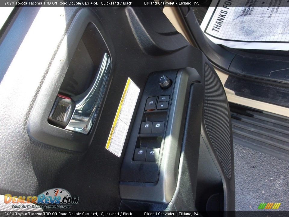 2020 Toyota Tacoma TRD Off Road Double Cab 4x4 Quicksand / Black Photo #16