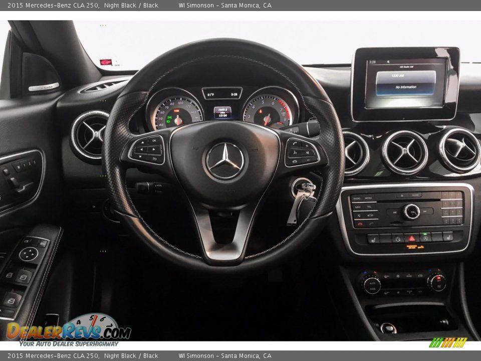 2015 Mercedes-Benz CLA 250 Night Black / Black Photo #4