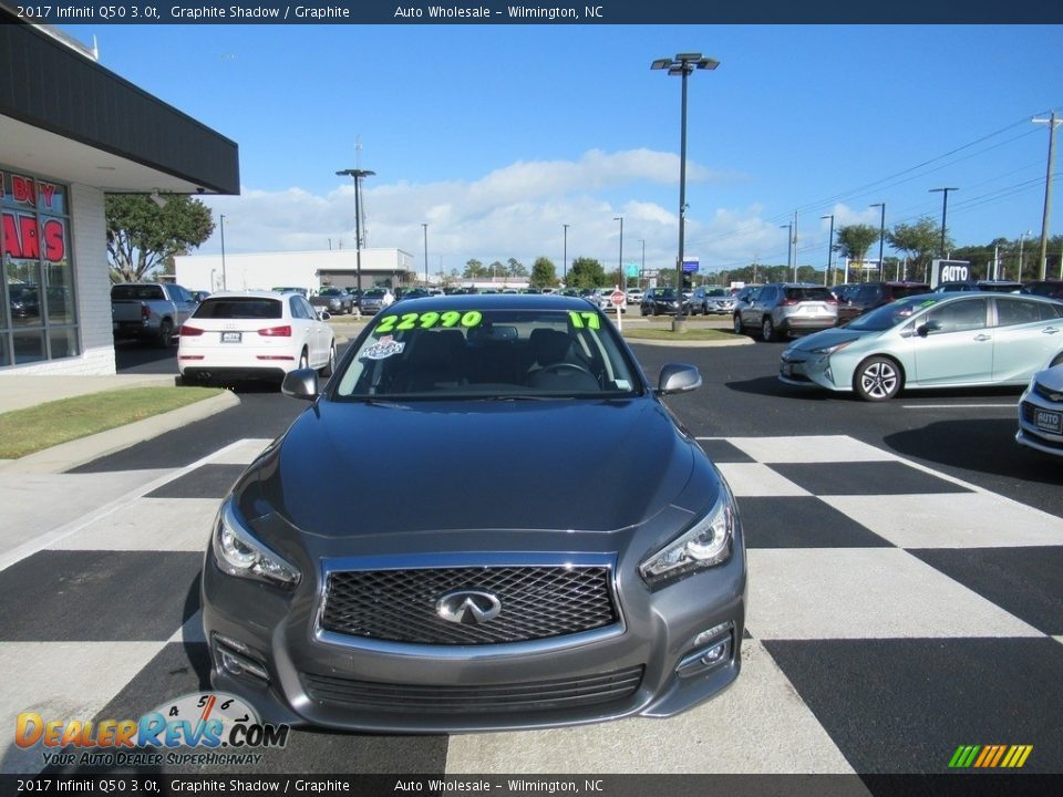 2017 Infiniti Q50 3.0t Graphite Shadow / Graphite Photo #2