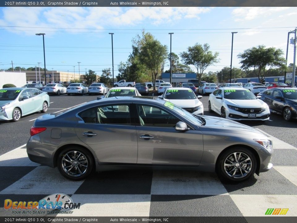 2017 Infiniti Q50 3.0t Graphite Shadow / Graphite Photo #3