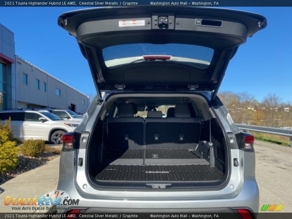 2021 Toyota Highlander Hybrid LE AWD Celestial Silver Metallic / Graphite Photo #25