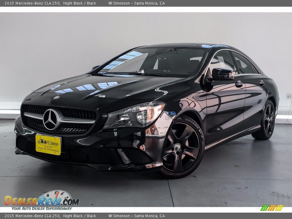 2015 Mercedes-Benz CLA 250 Night Black / Black Photo #12