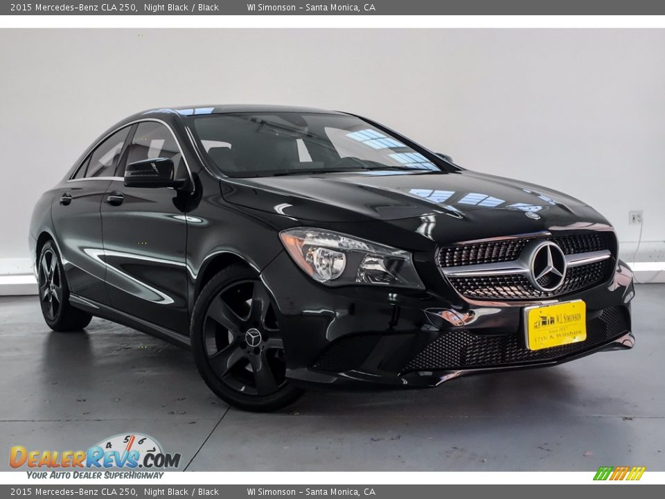 2015 Mercedes-Benz CLA 250 Night Black / Black Photo #14