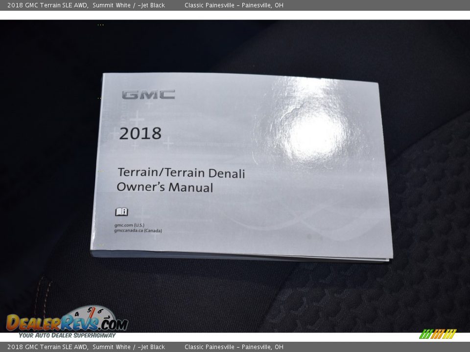 2018 GMC Terrain SLE AWD Summit White / ­Jet Black Photo #22
