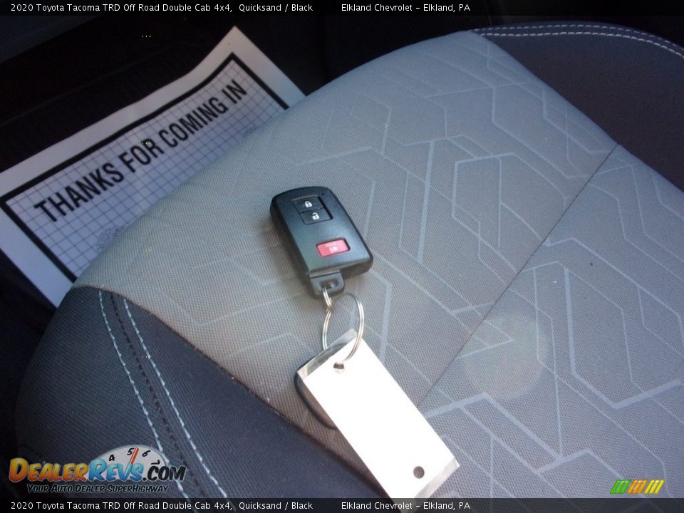 2020 Toyota Tacoma TRD Off Road Double Cab 4x4 Quicksand / Black Photo #29