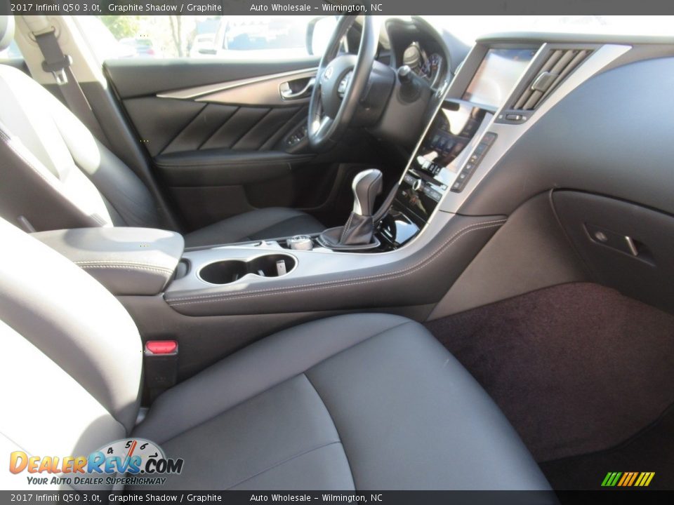 2017 Infiniti Q50 3.0t Graphite Shadow / Graphite Photo #12