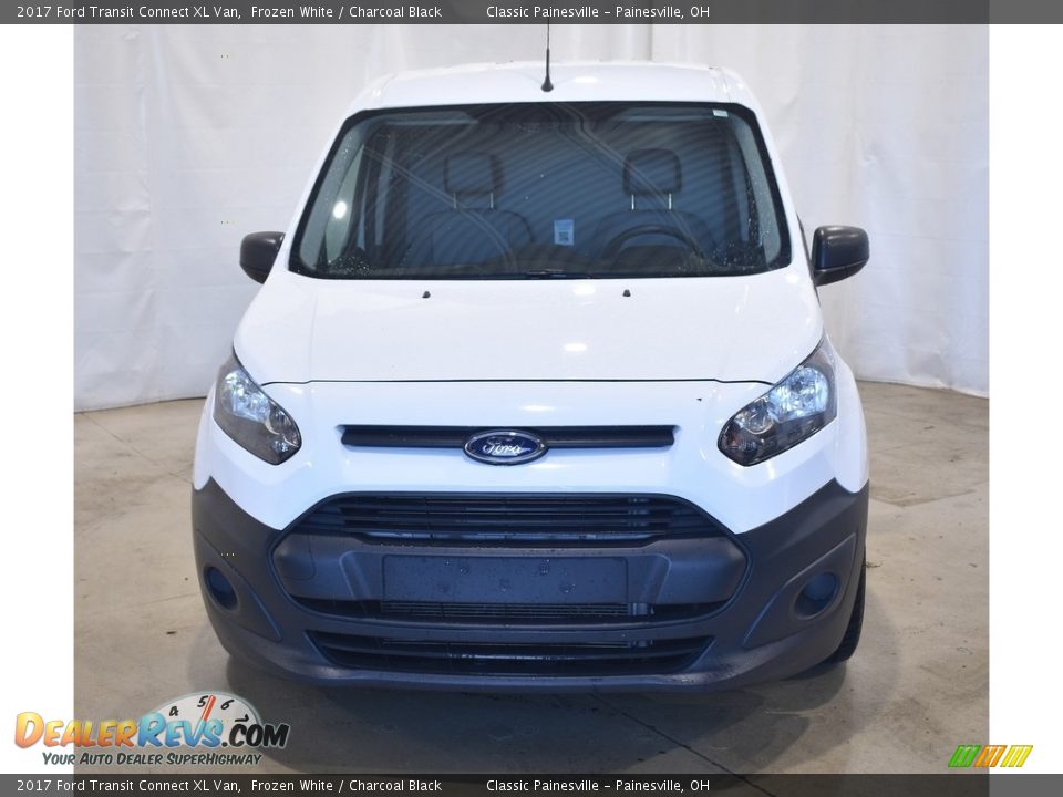 2017 Ford Transit Connect XL Van Frozen White / Charcoal Black Photo #4