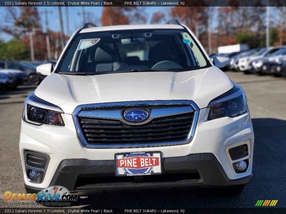 2021 Subaru Forester 2.5i Limited Crystal White Pearl / Black Photo #3