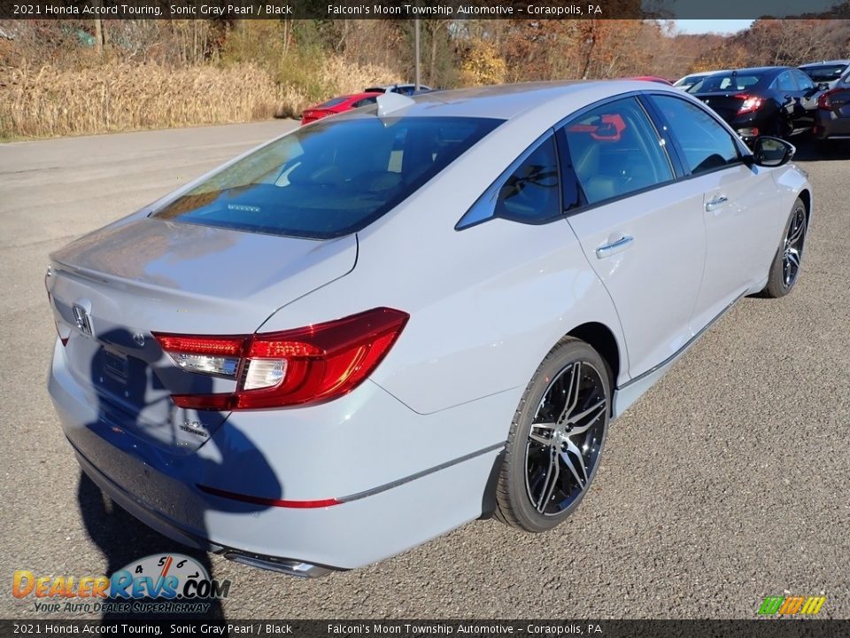 2021 Honda Accord Touring Sonic Gray Pearl / Black Photo #4